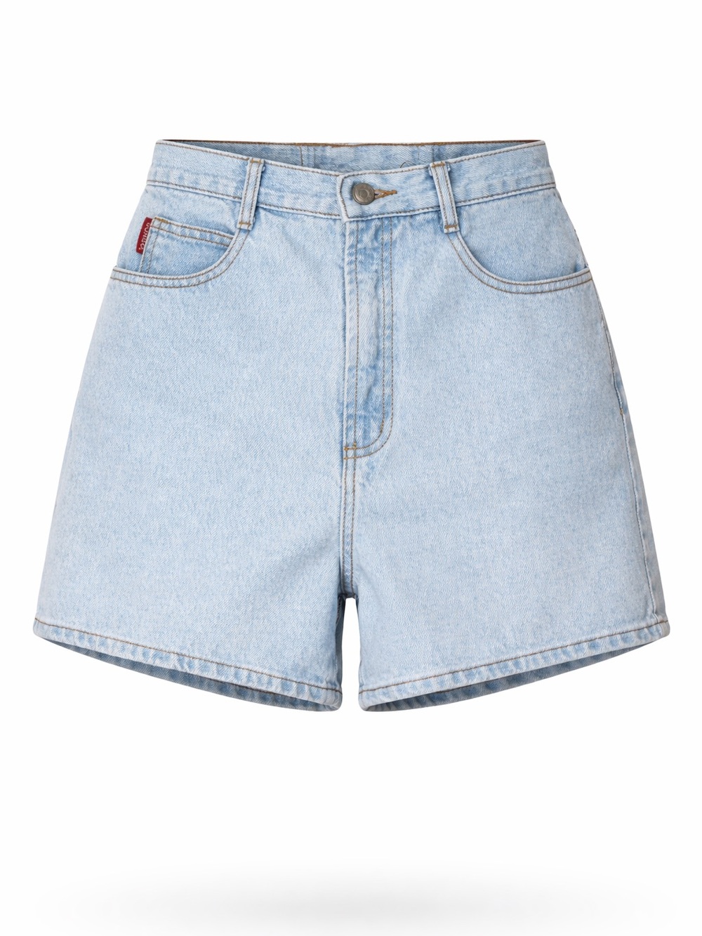 VTG Bongo Gene Montesano High Rise Mom Denim Shorts Made in USA Light Wash Sz9